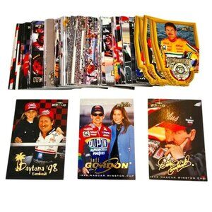 NASCAR Trading Cards Vintage Wheels 1998 100 Card Complete Base Set 5 Inserts